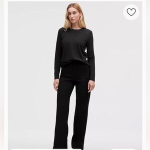 Lululemon Love Long Sleeve Shirt size Large in Black